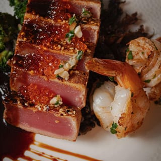 Yellowfin Tuna & Tiger Shrimp (take out)