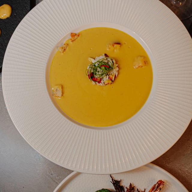 Sweet Corn Bisque (take out).