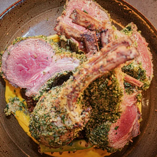 Herb Crusted Rack of Lamb for 2 (take out)